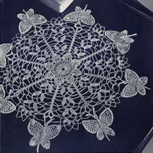 Butterfly Doily Pattern #12-60