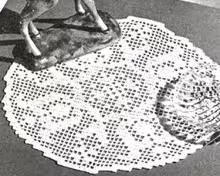Filet Doily Pattern #3-54