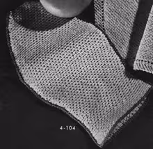 Bath Mitt Pattern #4-104