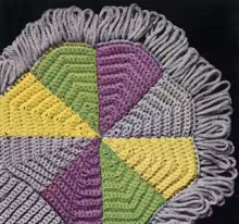 Cartwheel Afghan Pattern #638