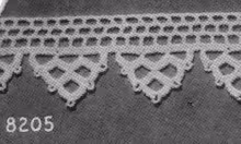 Pillow Case Edging #8205 Pattern
