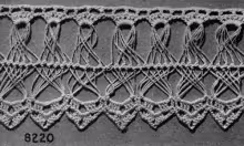 Hairpin Lace Edging #8220 Pattern