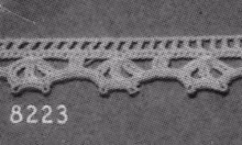 Pillow Case Edging #8223 Pattern