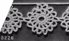 Collar & Cuff Edging #8226 Pattern