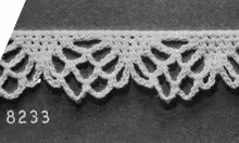 Collar & Cuff Edging #8233 Pattern