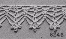 For the Home Edging #8246 Pattern