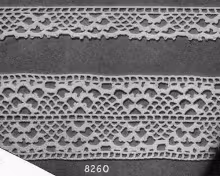 Pillow Case Edging #8260 Pattern