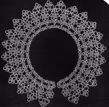 Tatted Flattering Collar Pattern #2284