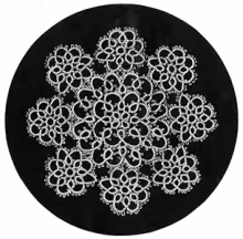Tatting Doily Pattern #8155