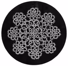 Tatting Doily Pattern #8155