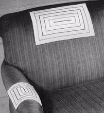 Afghan Stitch Chair Set Pattern #7090