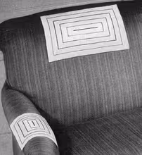 Afghan Stitch Chair Set Pattern #7090