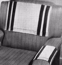 Two-Colored Chair Set Pattern #7096