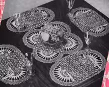 Sheer Dining Room Set Pattern #7160