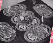 Sheer Dining Room Set Pattern #7160