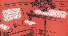 Formal Living Room Set Pattern #7166