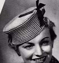 Pill Box Hat and Bag Set Pattern #2326