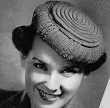 The Edwardians Hat and Bag Set Pattern #2333