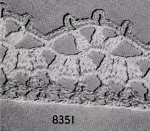Two-Color Edging Pattern #8351