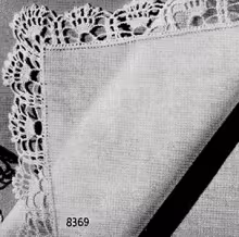 Handkerchief Edging Pattern #8369