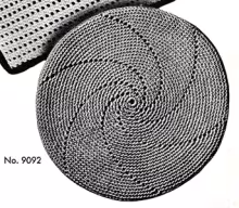 Hot Plate Mat Pattern #9092