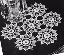 Nosegay Doily Pattern #7269