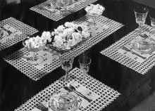 Arbour Luncheon Set Pattern #7201