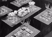 Arbour Luncheon Set Pattern #7201