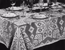 Open House Tablecloth Pattern #7300