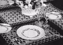 Garden Gate Luncheon Set Pattern #7321