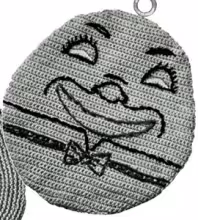 Humpty Dumpty Potholder Pattern