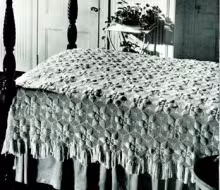 Pineapple Popcorn Bedspread Pattern #6048