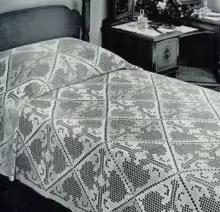 Quick Work Bedspread Pattern #6055