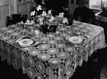 Forest Flowers Tablecloth Pattern #7387