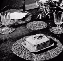Rusticana Luncheon Set Pattern #7433