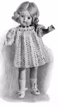 Doll's Dress Pattern #5191B