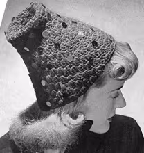 Hat with Various Trimmings Pattern #1153