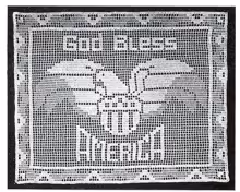 God Bless America Doily Pattern #9372