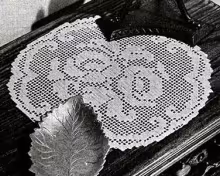 Rosy Future Doily Pattern