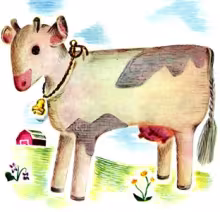 Martha Cow Stuffed Animal Pattern #PC-1505