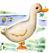 Louella Duck Stuffed Animal Pattern #PC-1509