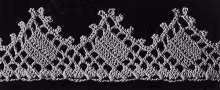 Pointed Filet Edging Pattern #13