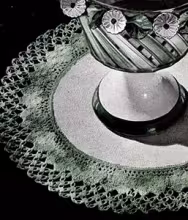 Shell and Knot Stitch Doily Pattern #419