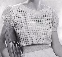 Summer Mesh Blouse Pattern #15