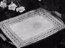 Tray Cloth Pattern #853