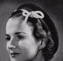 Off the Face Hat with Brim Pattern #216