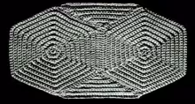 Hexagon Dish Mat Pattern #759