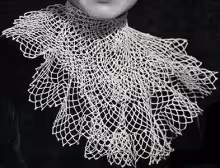 Lace Frill Jabot Pattern #2027
