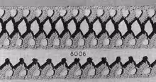 Tristan and Isolde Edging & Insertion Pattern #8006
