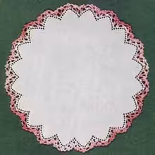 Piecrust Edging Pattern #8077